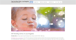 Desktop Screenshot of fertilityclinicla.com